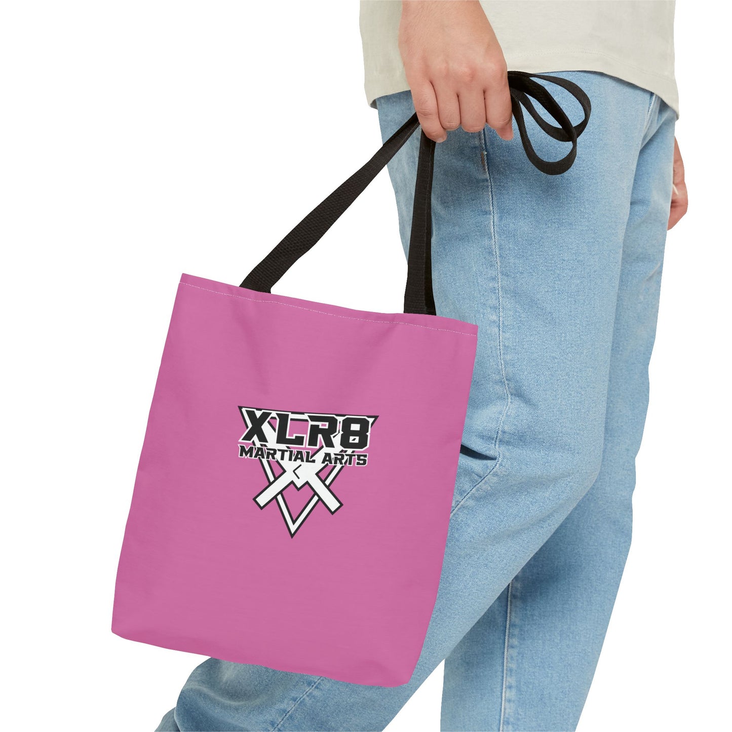 Empowering Martial Arts Tote Bag - Inspirational Quote & Logo Design