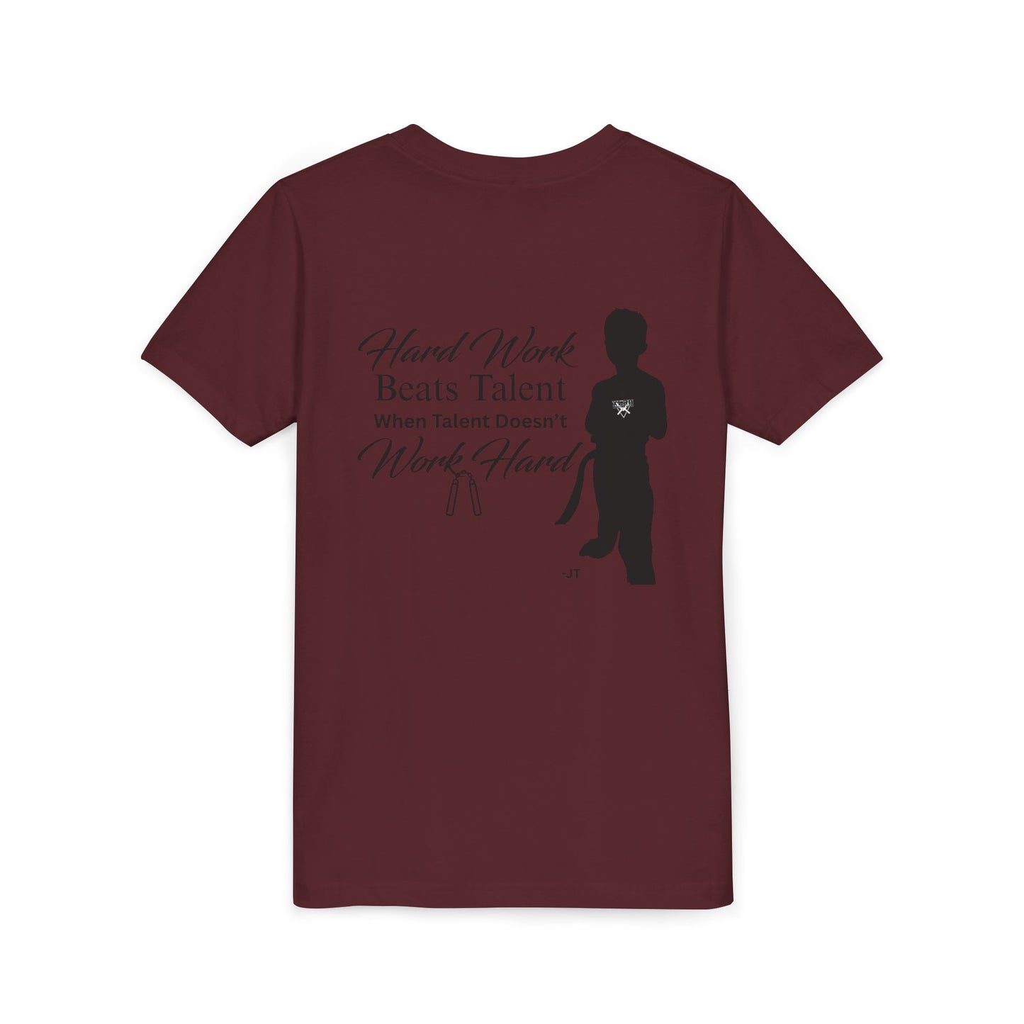 Youth Tee - "Hard Work Beats Talent" Jensen shirt