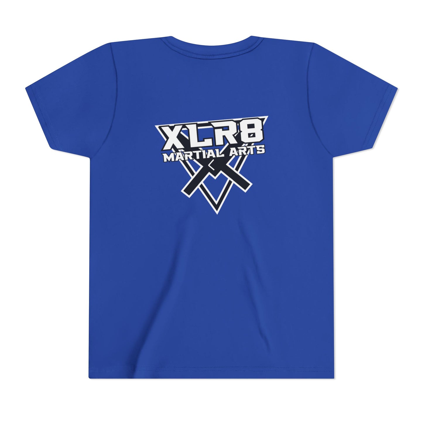Youth Karate T-Shirt — "Warning: May Karate Chop Without Notice" Lochlan shirt