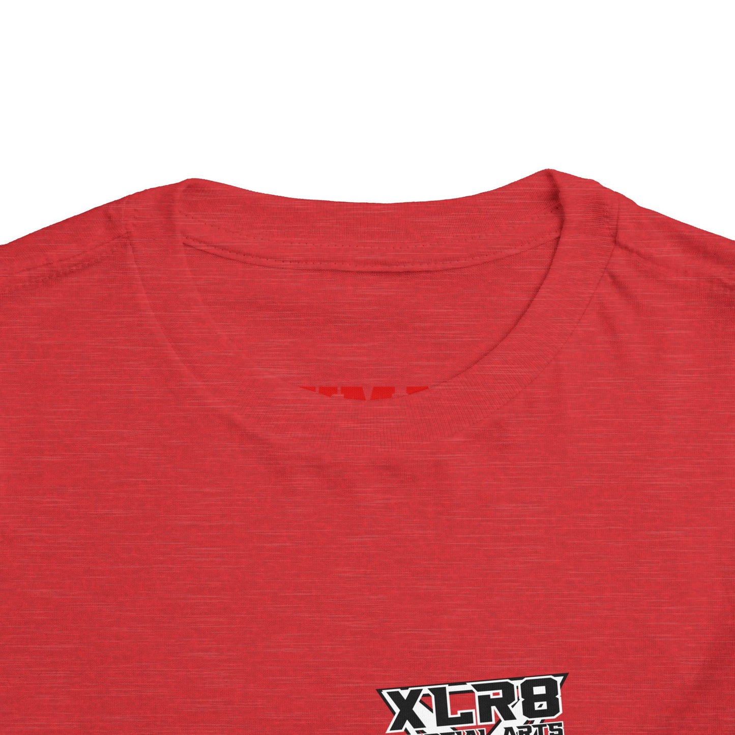 Toddler Tee — "Train Until the Belt Turns Black" Martial Arts Graphic