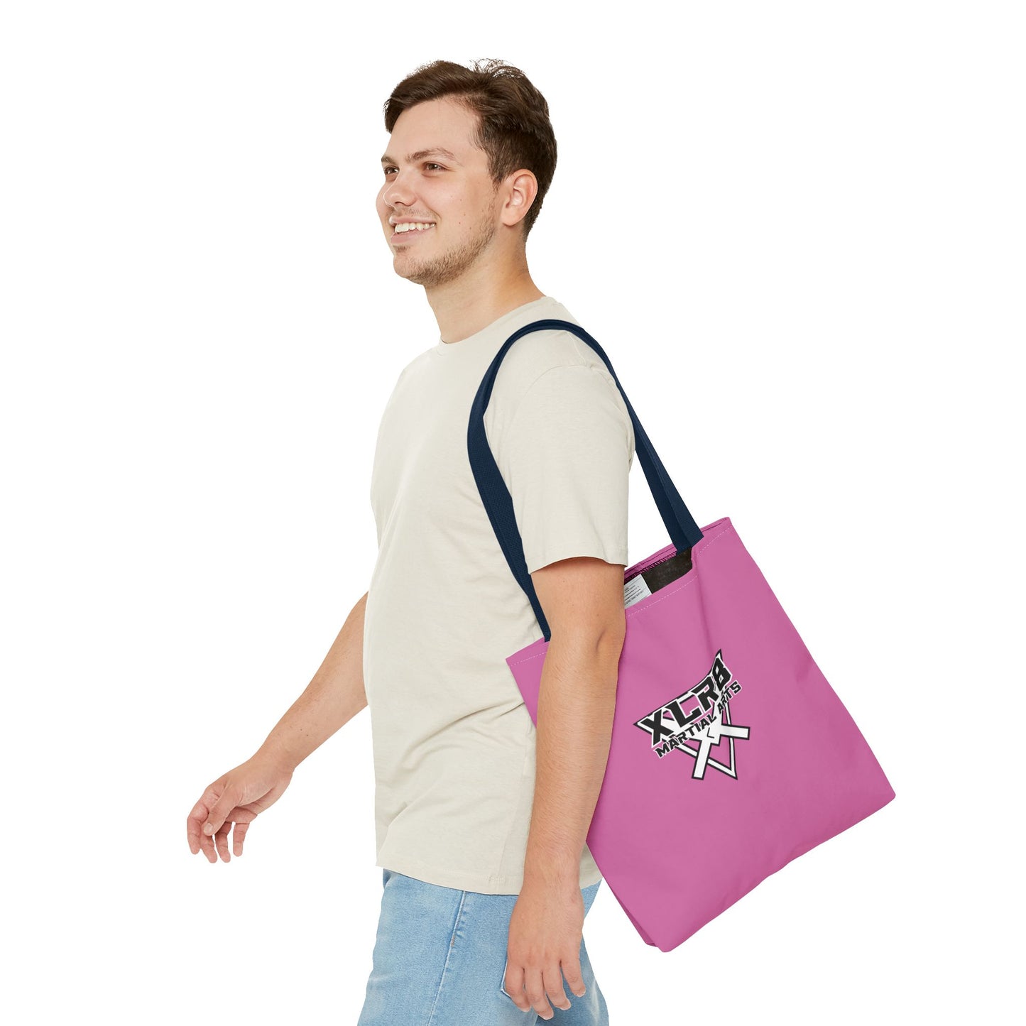 Empowering Martial Arts Tote Bag - Inspirational Quote & Logo Design