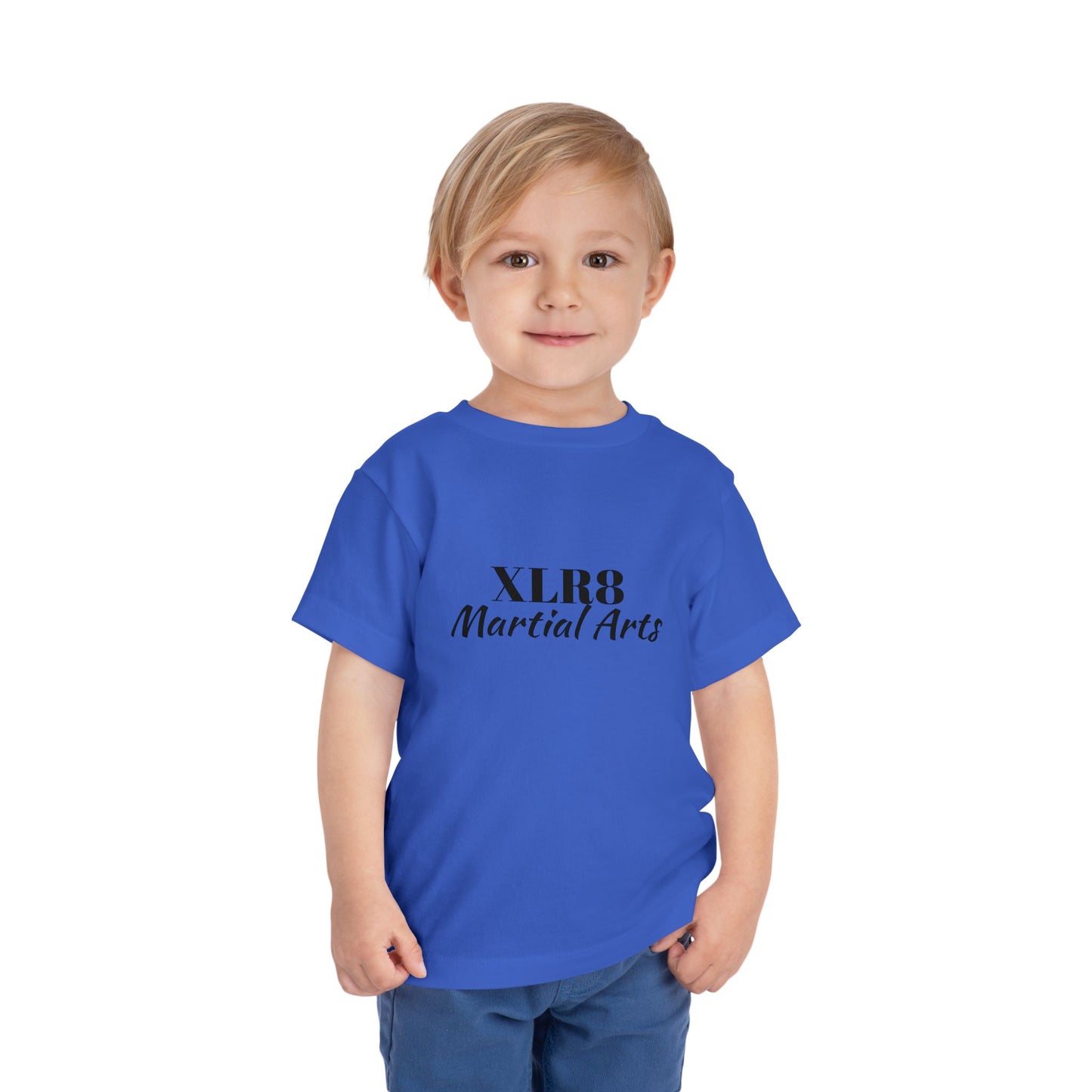 Toddler Martial Arts Tee — "XLR8 Martial Arts" Logo
