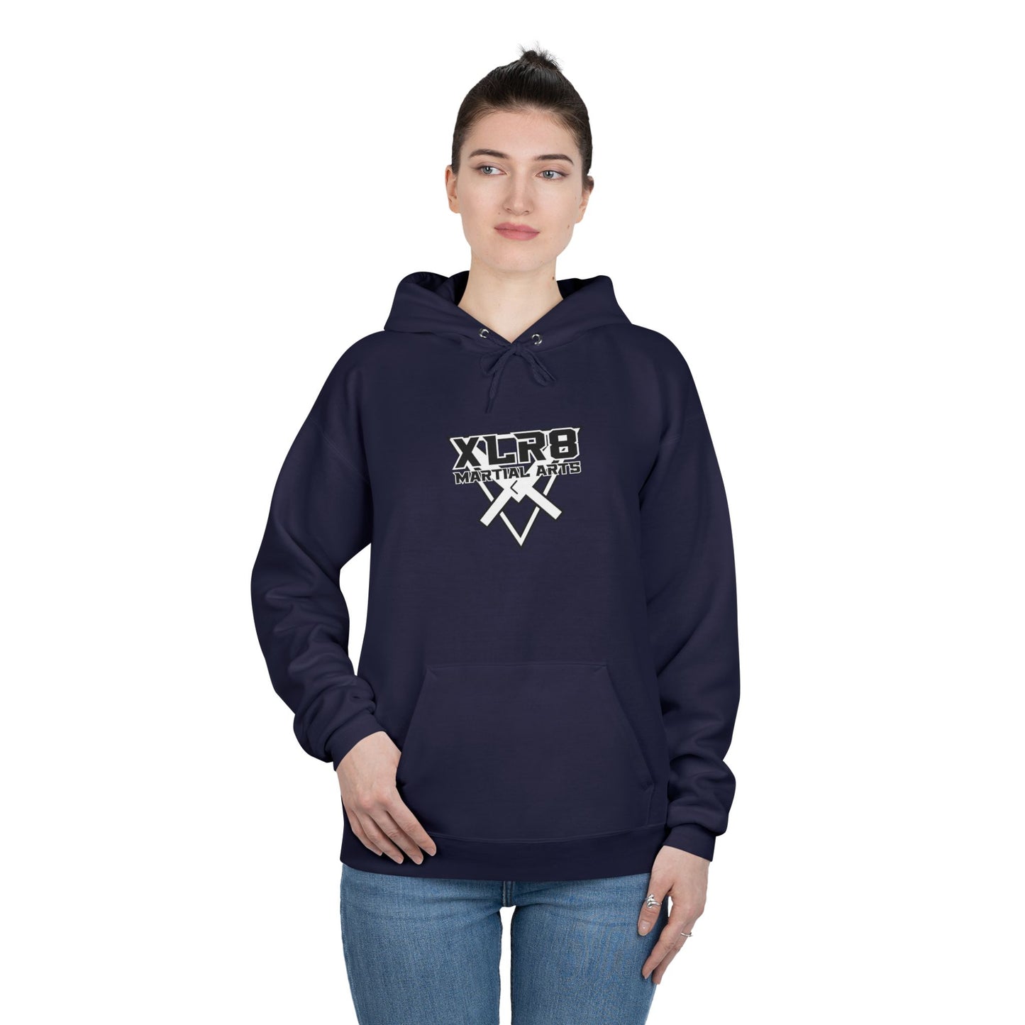 Large Logo But did you die hoodie