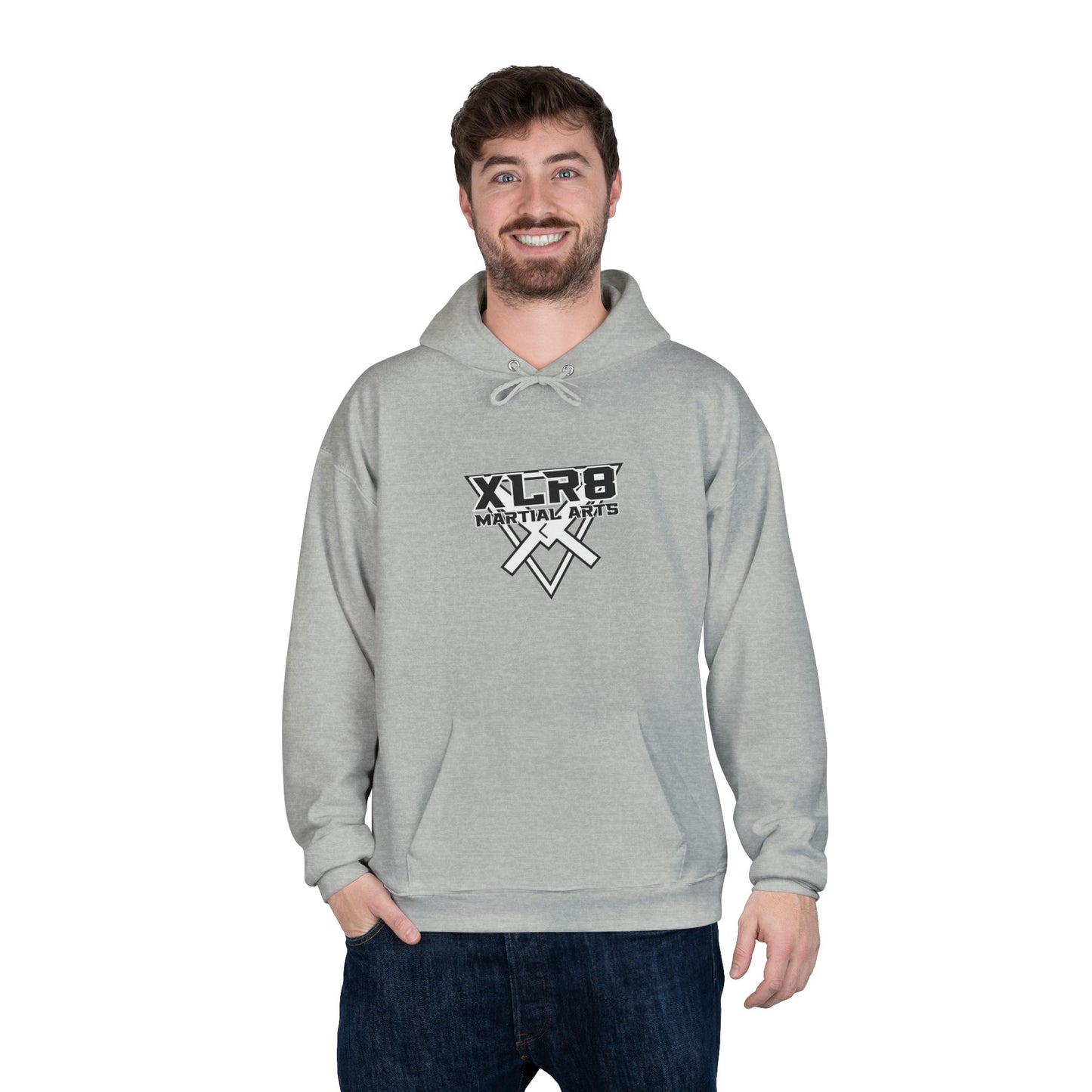 Large Logo But did you die hoodie