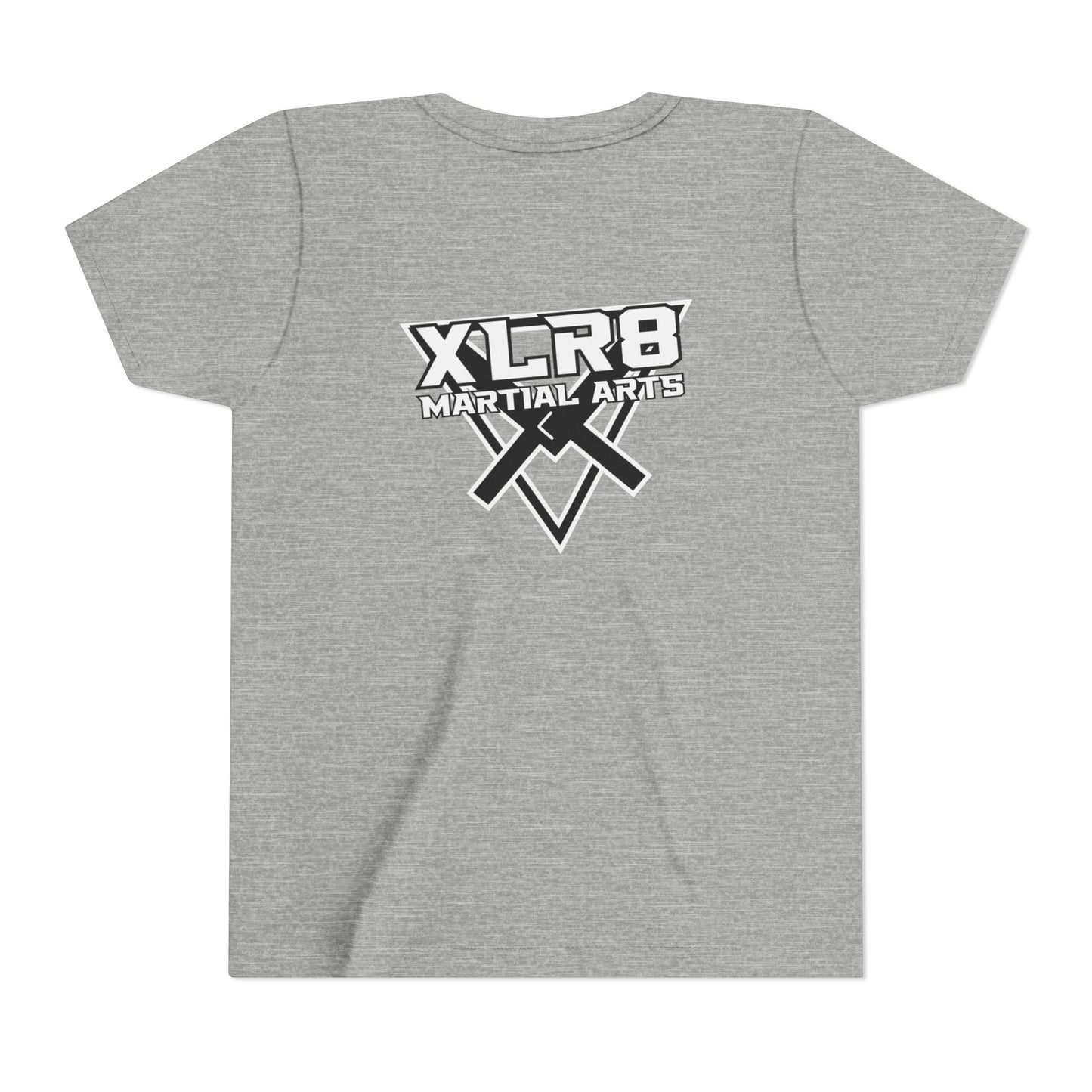 Youth Karate T-Shirt — "Warning: May Karate Chop Without Notice" Lochlan shirt