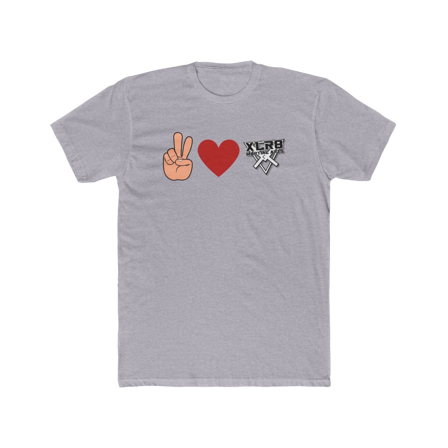 Peace & Love Martial Arts Unisex Cotton Crew Tee
