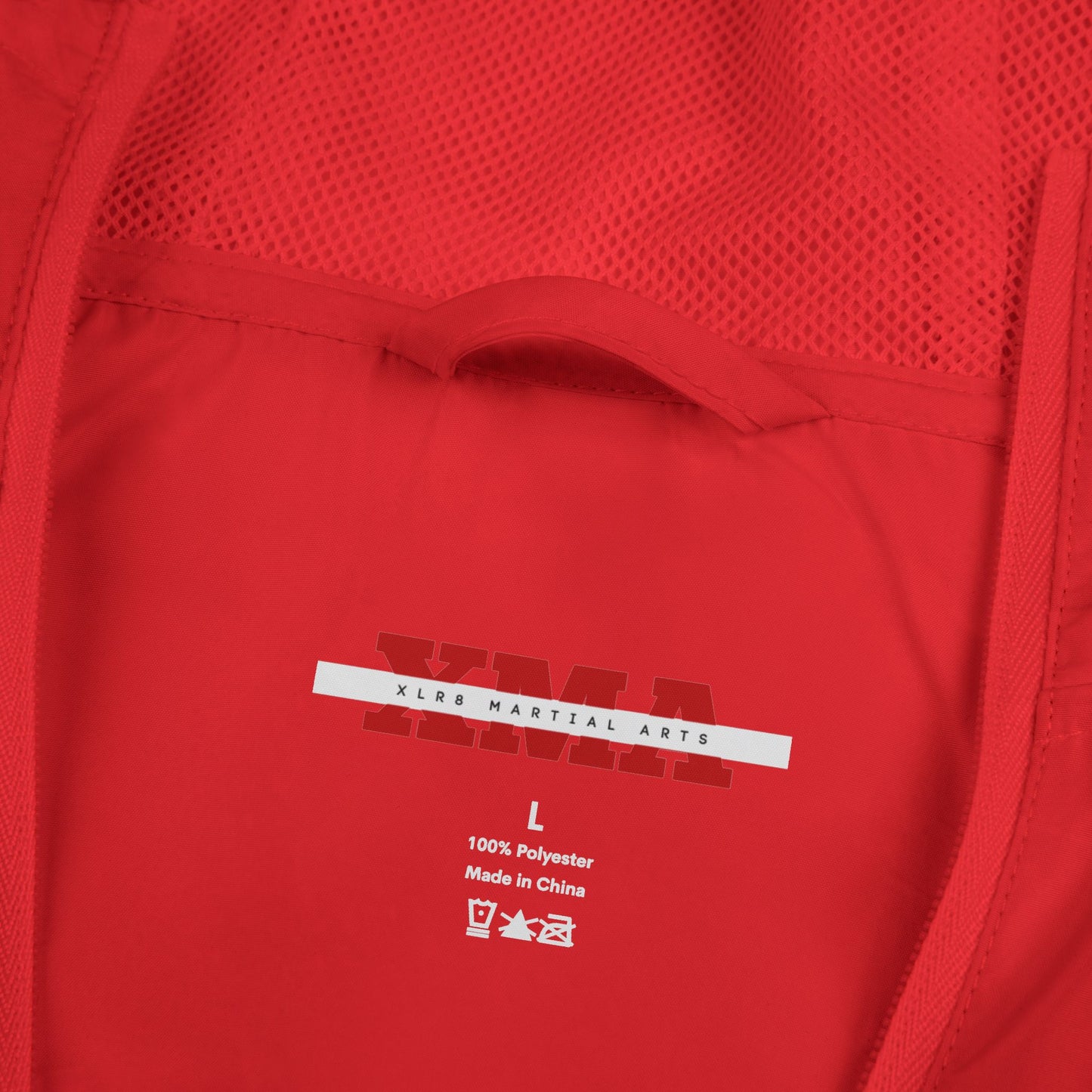 Windbreaker Jacket — Gothic Cross Logo Streetwear