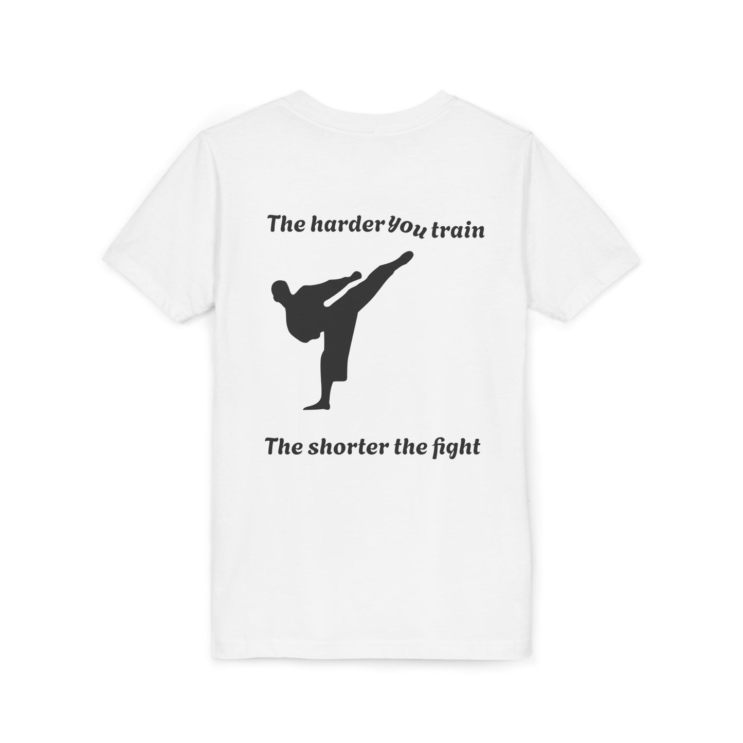 Youth Harder you train boy ninja tshirt
