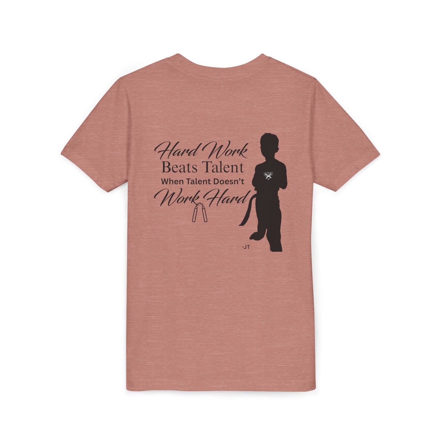 Youth Tee - "Hard Work Beats Talent" Jensen shirt