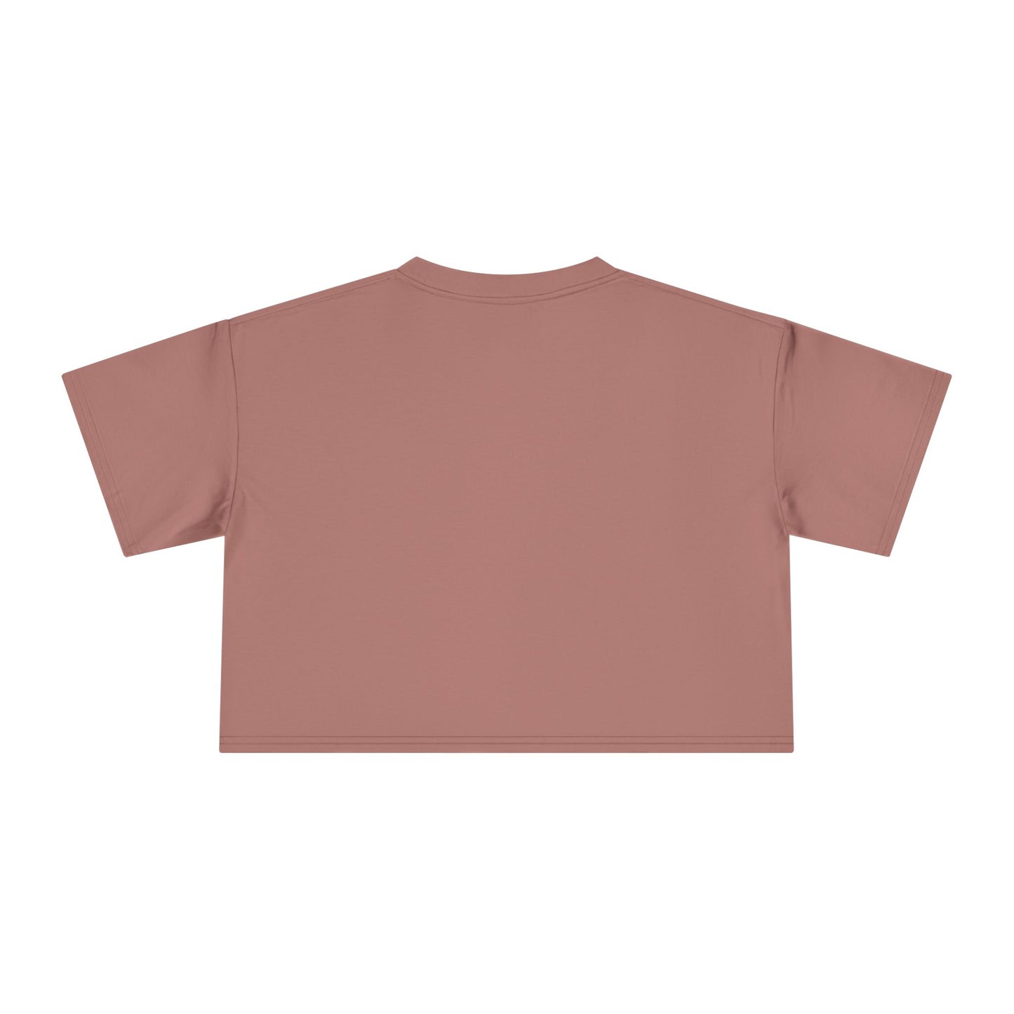 Women's Crop Tee — "I Closed My Book To Be Here" Reading Lover Graphic Top