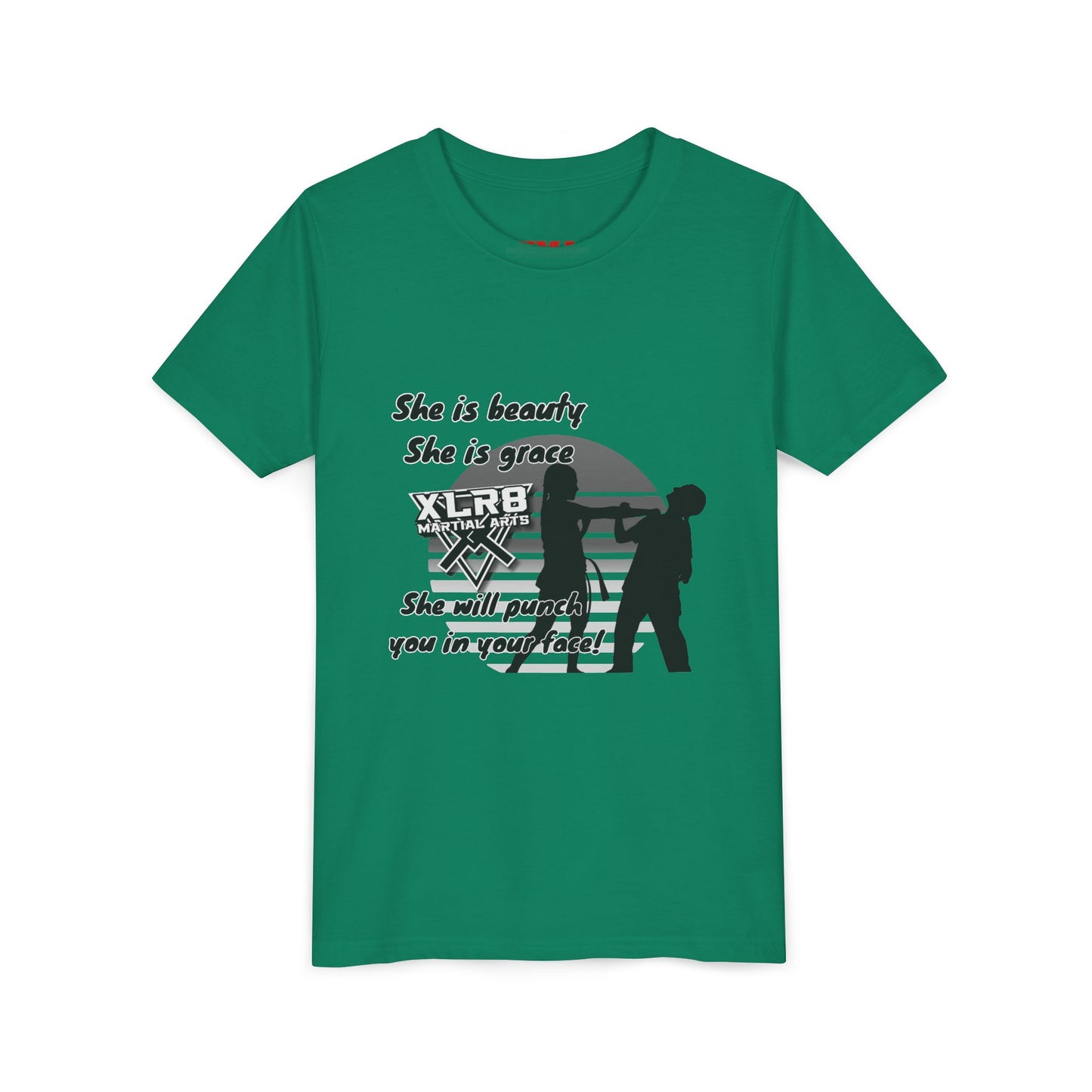 "She is beauty, She is grace" Karate Shirt-our Serenity shirt
