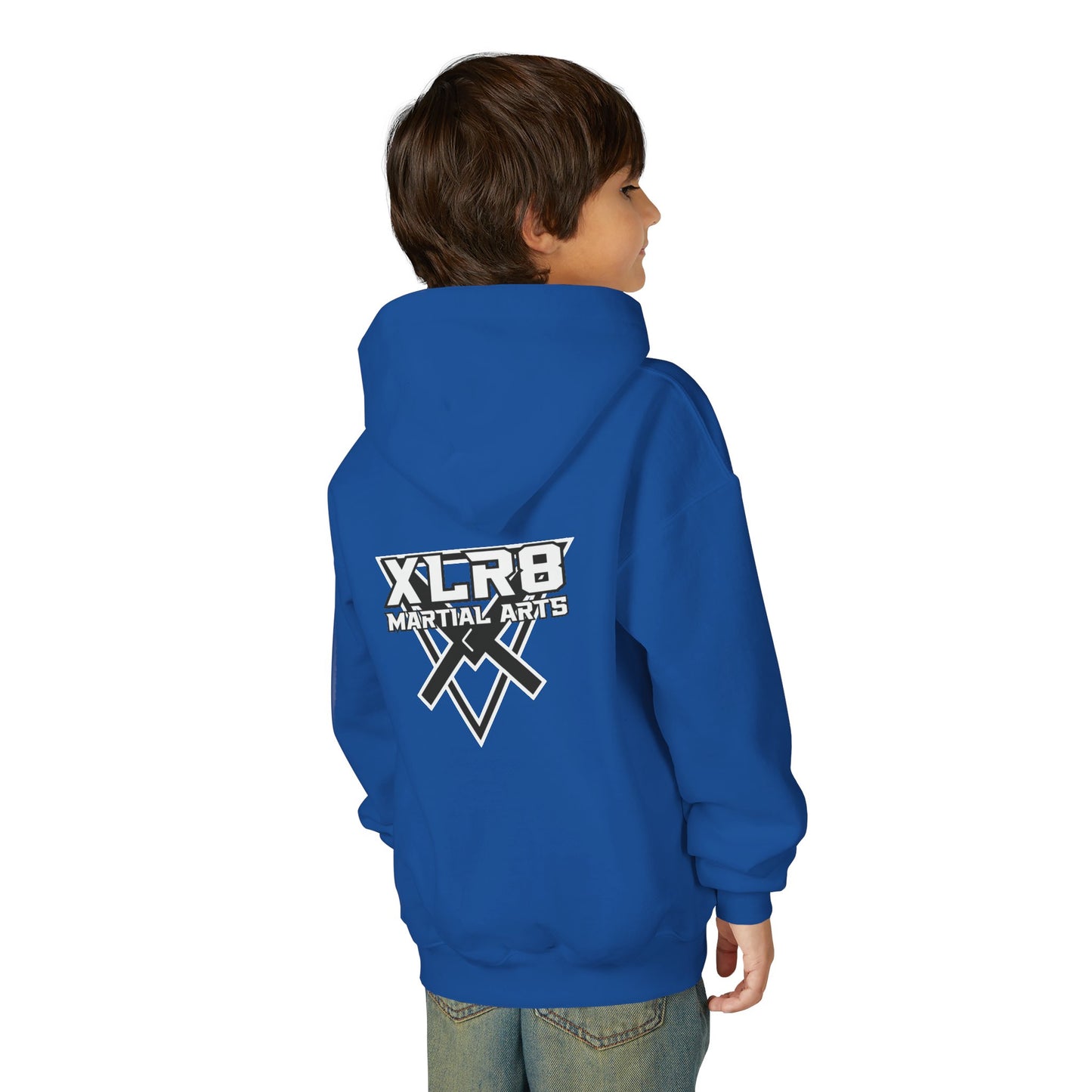 Youth Hoodie – "Don't limit your challenges. Challenge your limits." Martial Arts Motivational Sweatshirt