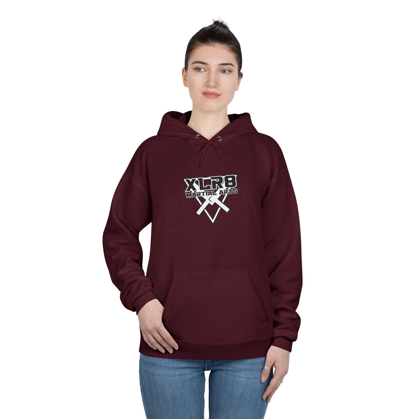 Large Logo But did you die hoodie