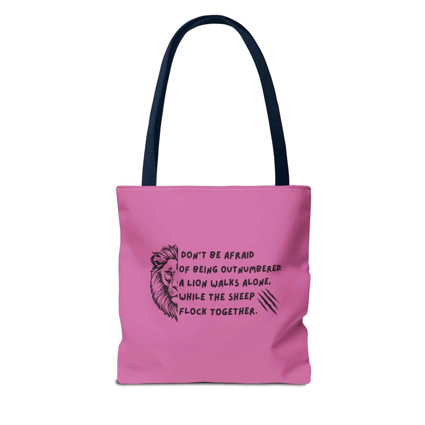Empowering Martial Arts Tote Bag - Inspirational Quote & Logo Design