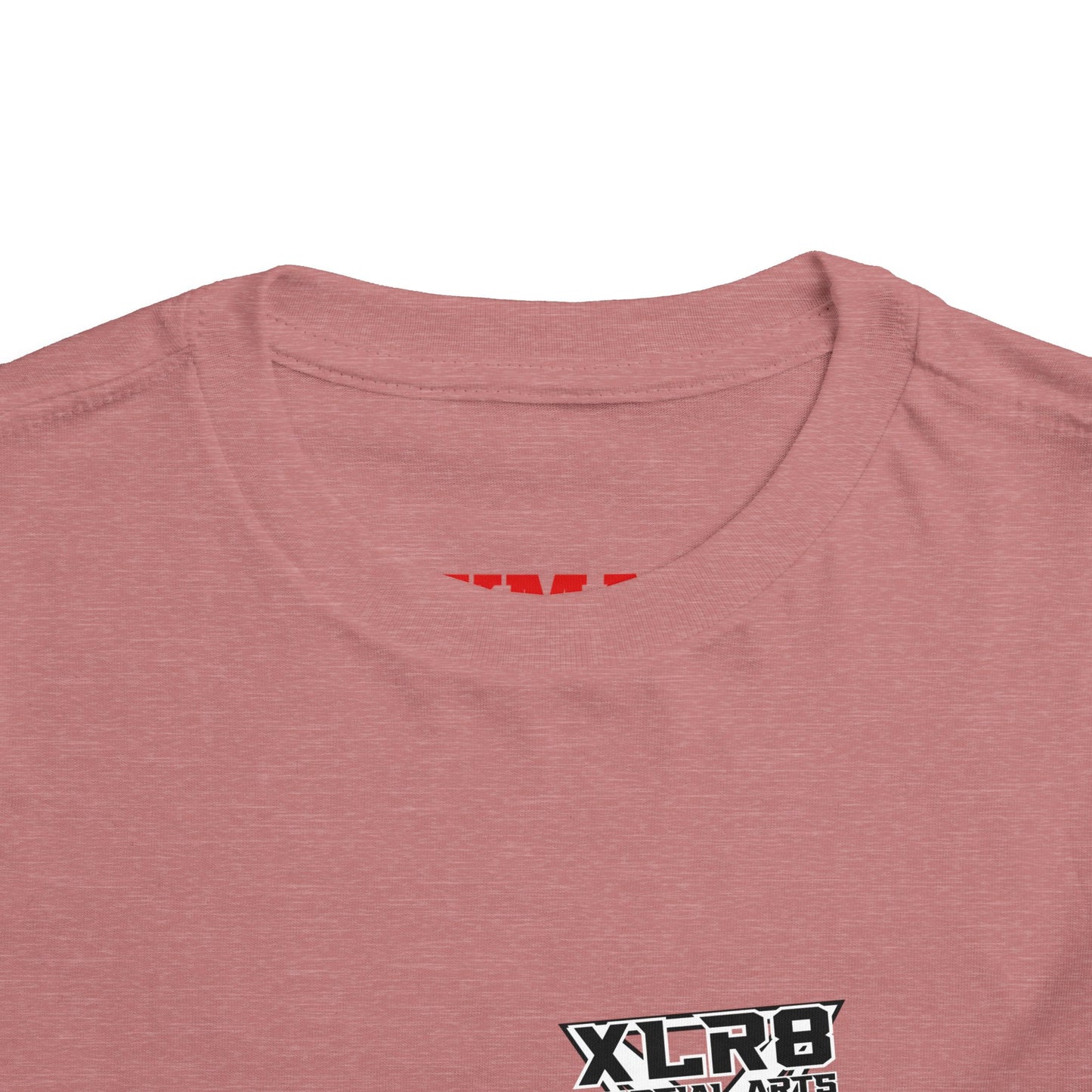 Toddler Tee — "Train Until the Belt Turns Black" Martial Arts Graphic
