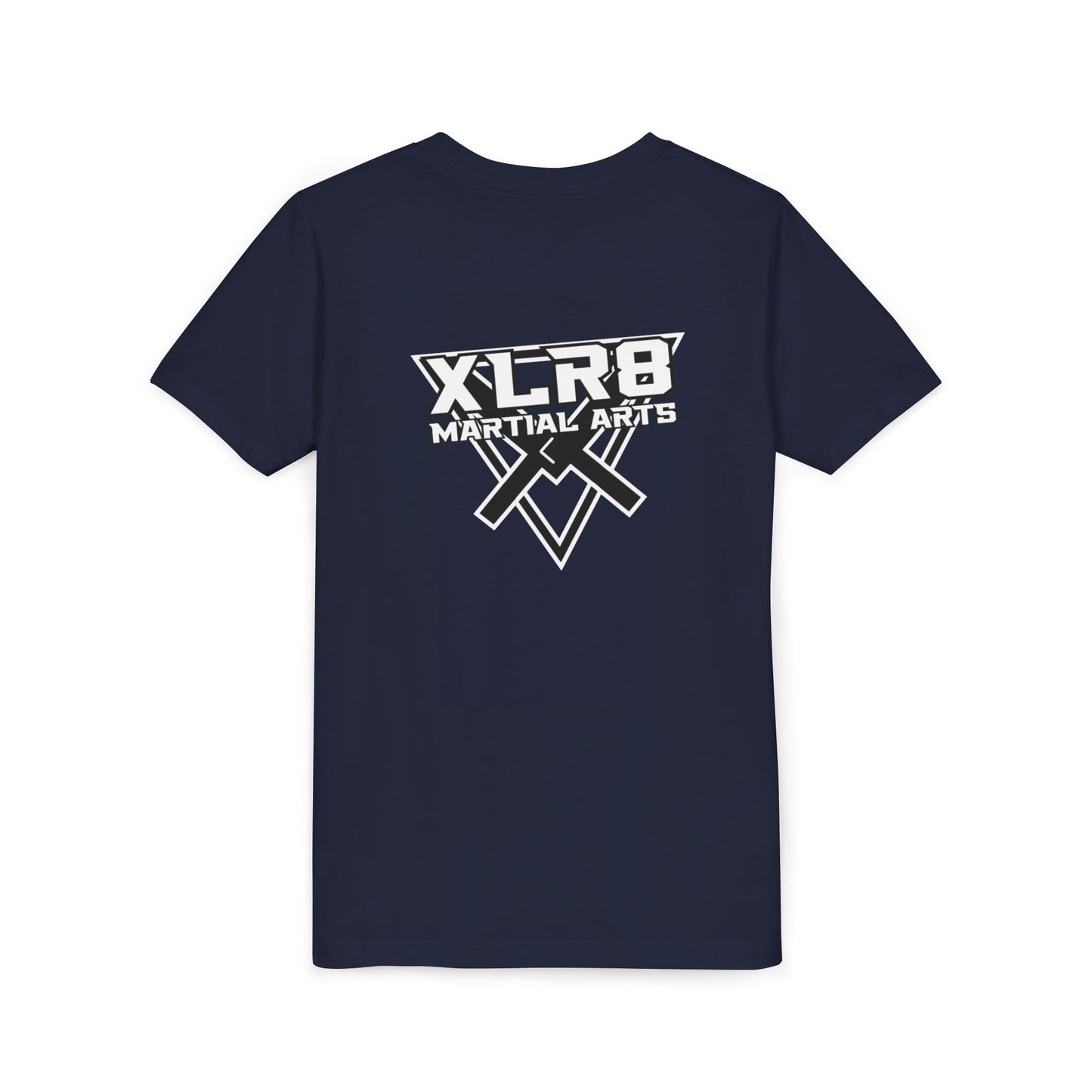 Youth Karate T-Shirt — "Warning: May Karate Chop Without Notice" Lochlan shirt