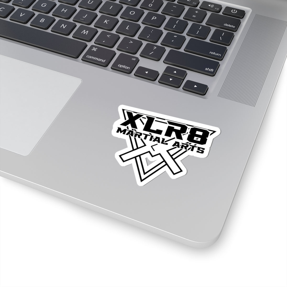 Martial Arts Sticker — “XLR8 Martial Arts” Kiss-Cut Logo Sticker