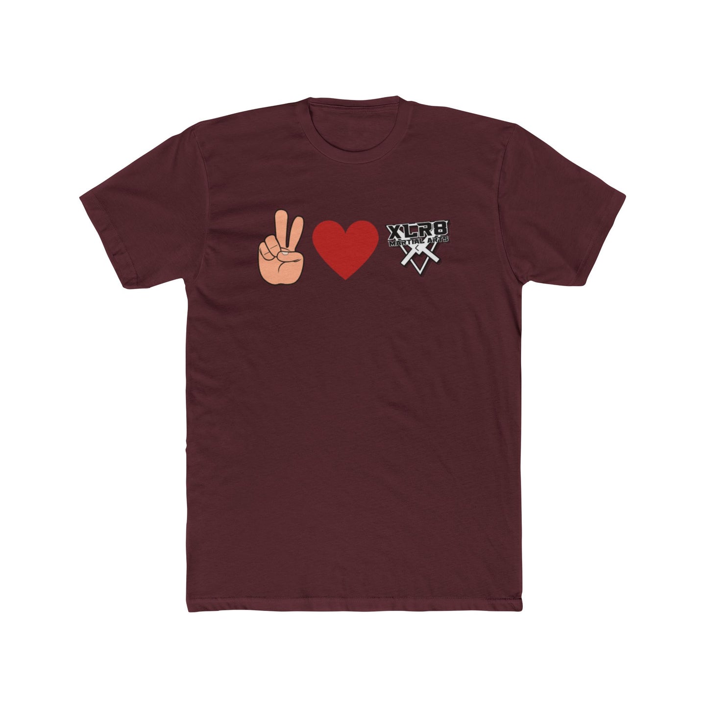 Peace & Love Martial Arts Unisex Cotton Crew Tee