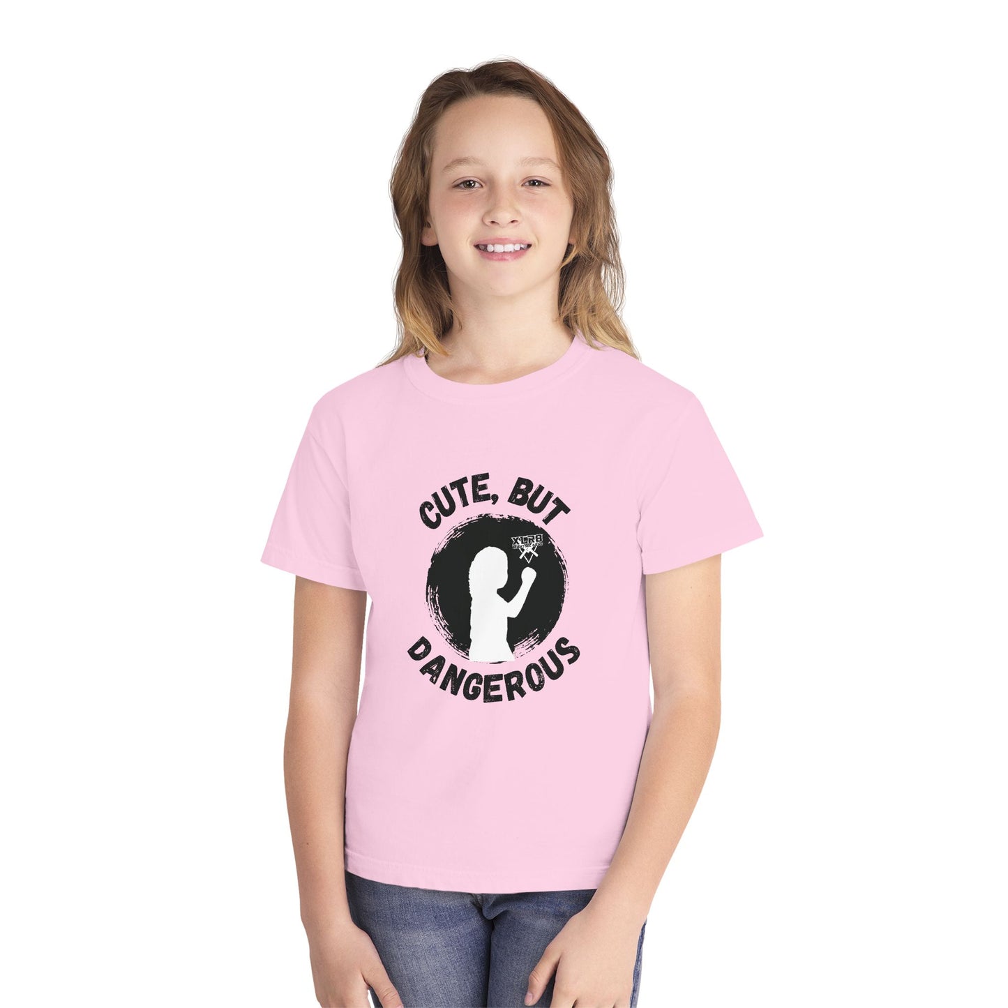 Youth Tee — "Cute But Dangerous"  Layla shirt