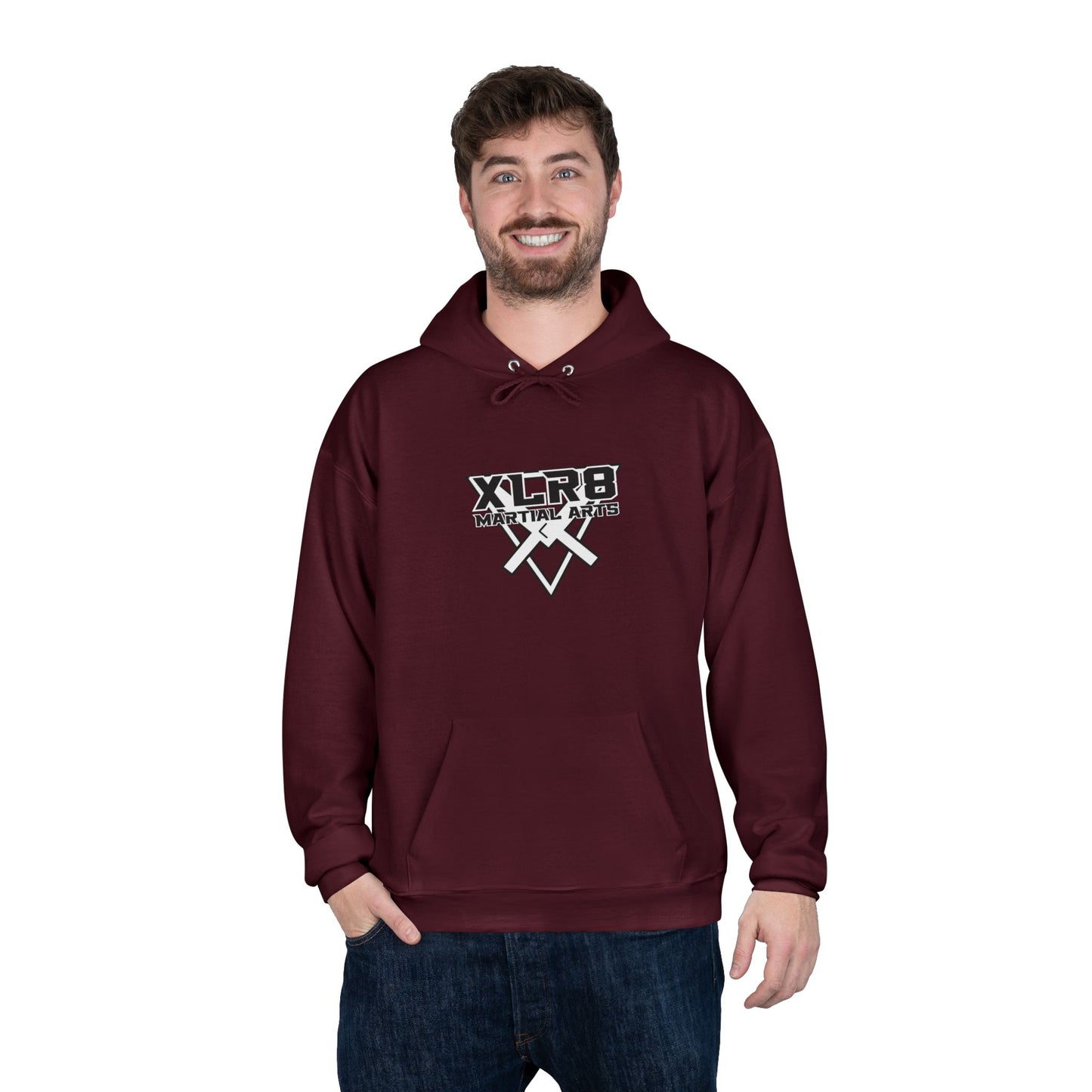 Large Logo But did you die hoodie
