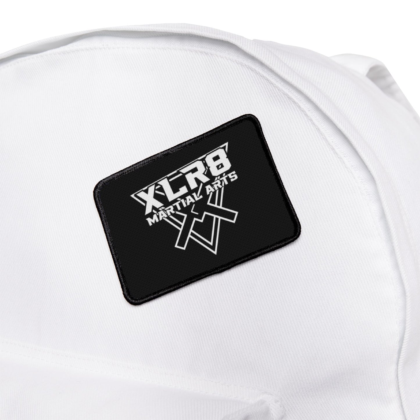 XLR8 Martial Arts Iron-On Patches - Stylish Custom Patch for Martial Arts Enthusiasts