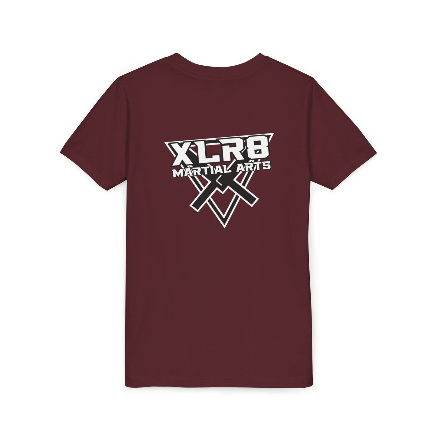 Youth Karate T-Shirt — "Warning: May Karate Chop Without Notice" Lochlan shirt