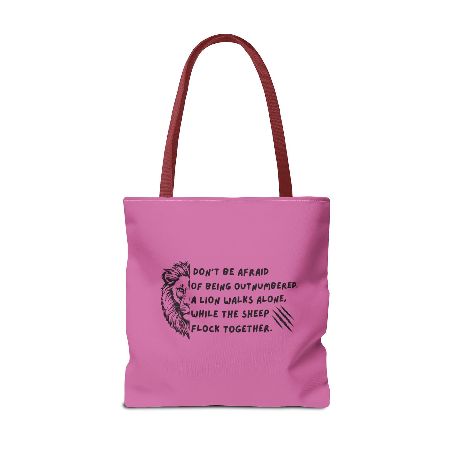 Empowering Martial Arts Tote Bag - Inspirational Quote & Logo Design