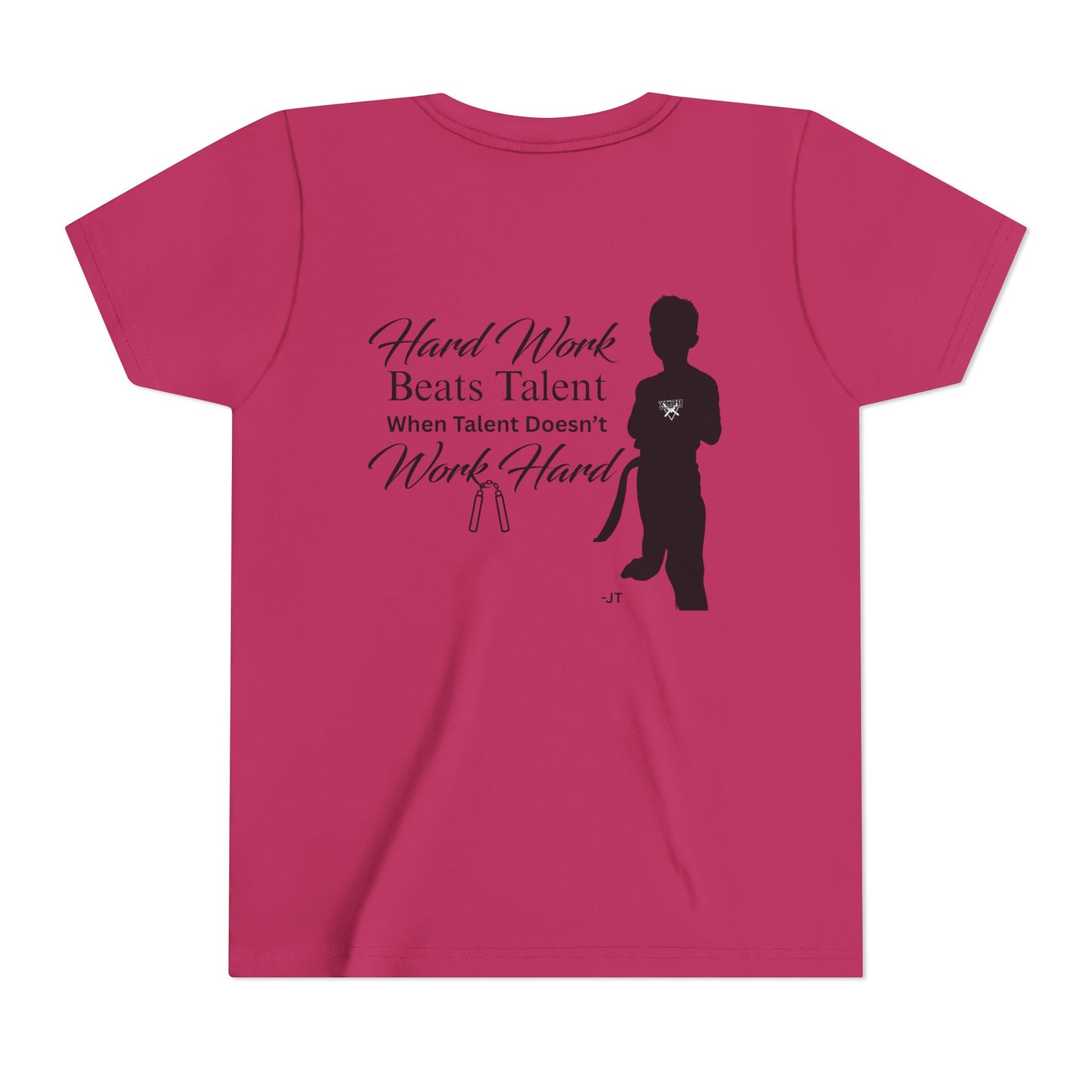 Youth Tee - "Hard Work Beats Talent" Jensen shirt