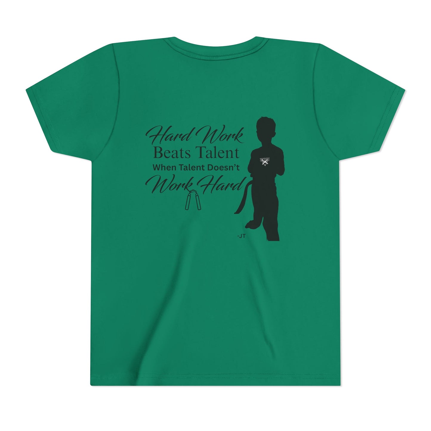 Youth Tee - "Hard Work Beats Talent" Jensen shirt