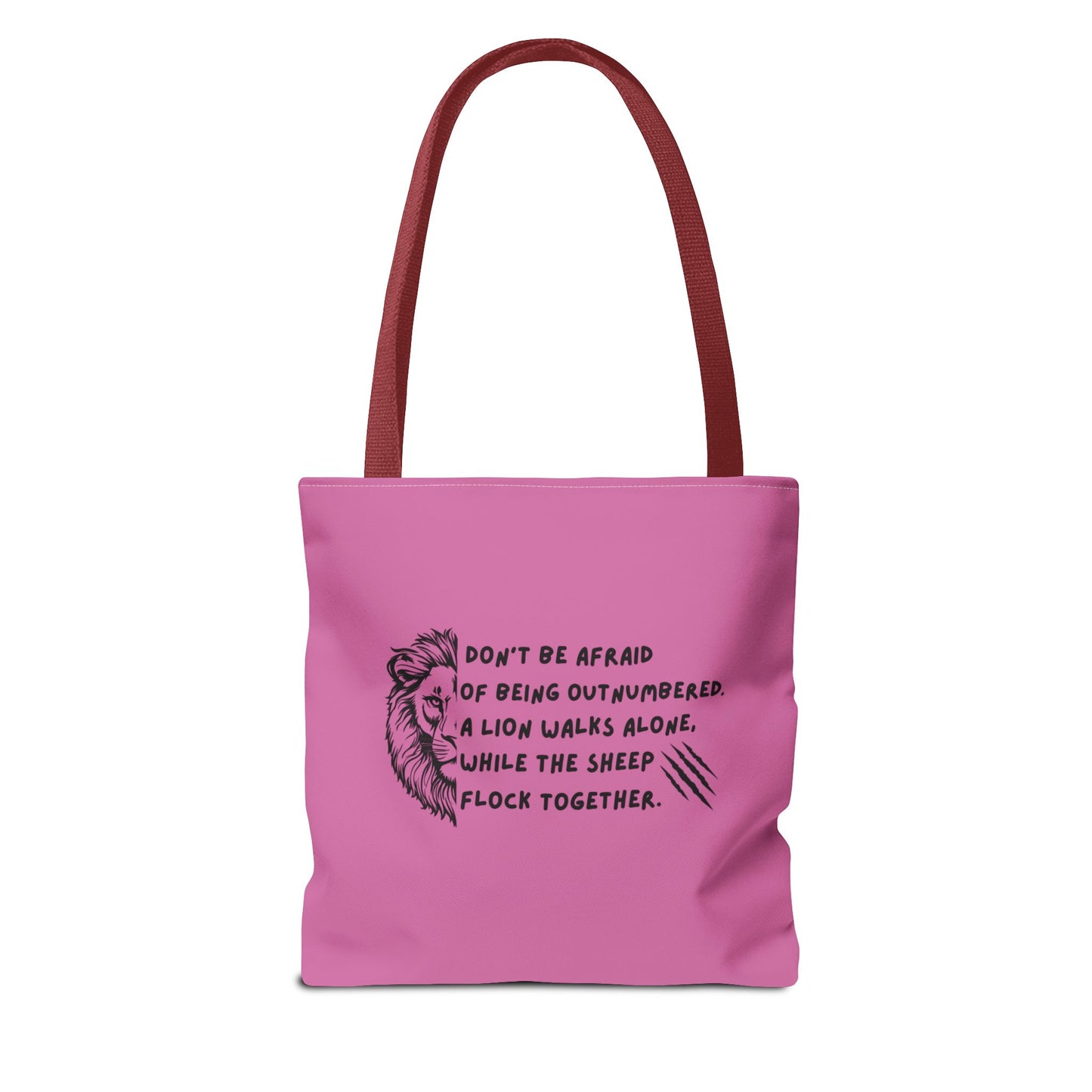 Empowering Martial Arts Tote Bag - Inspirational Quote & Logo Design