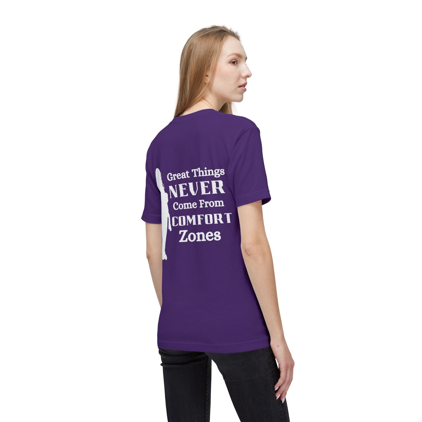 Motivational 'Great Things Never Come From Comfort Zones' T-Shirt- Bre Shirt