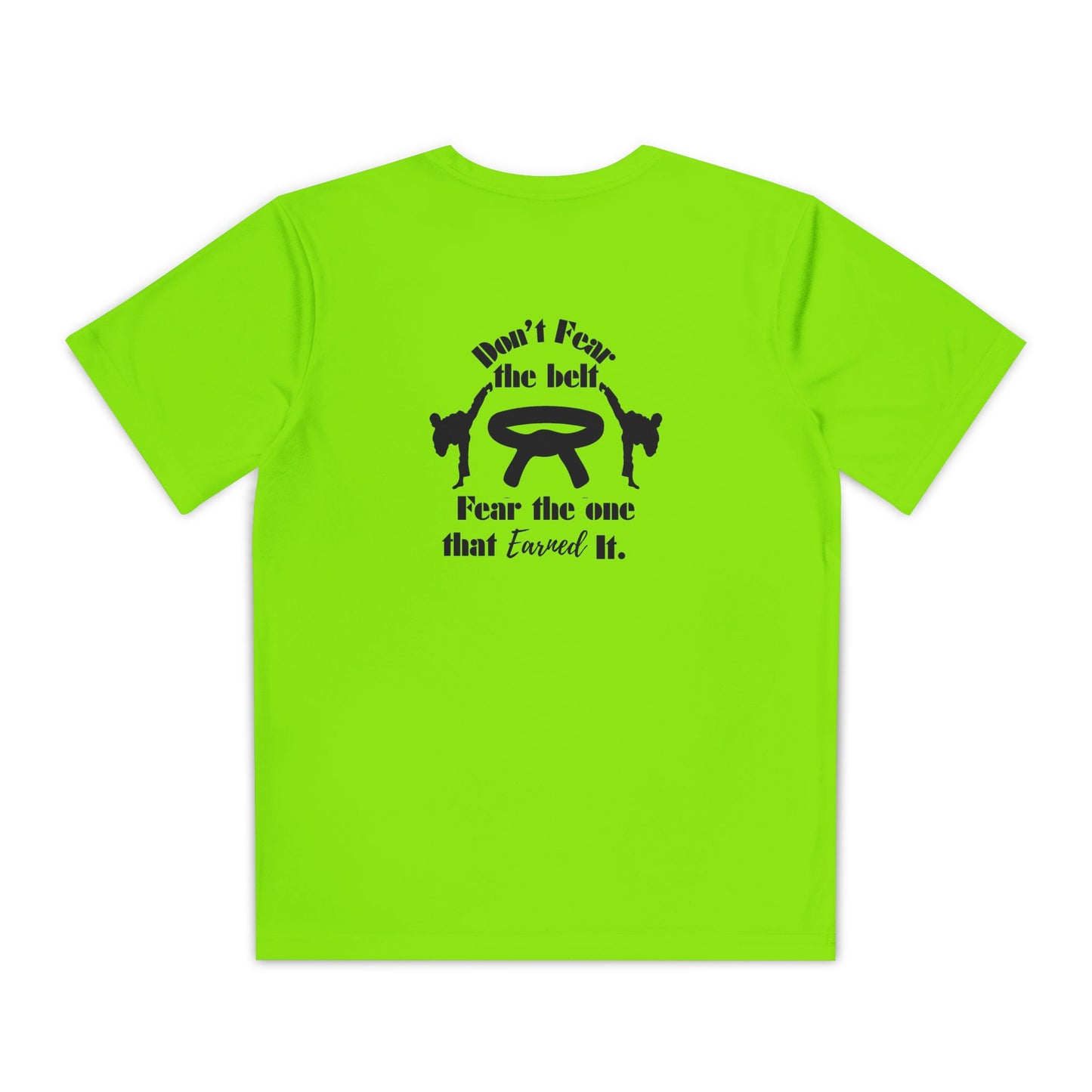 Youth Competitor Tee — "Don’t Fear the Belt" Kids Martial Arts T‑Shirt