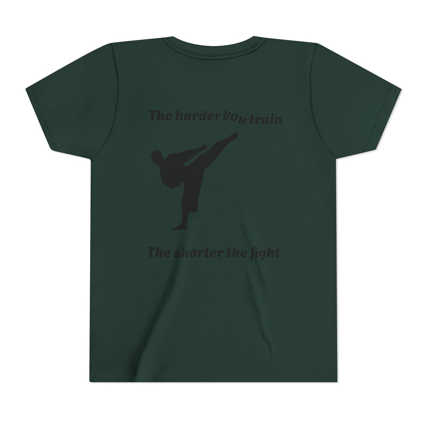 Youth Harder you train boy ninja tshirt