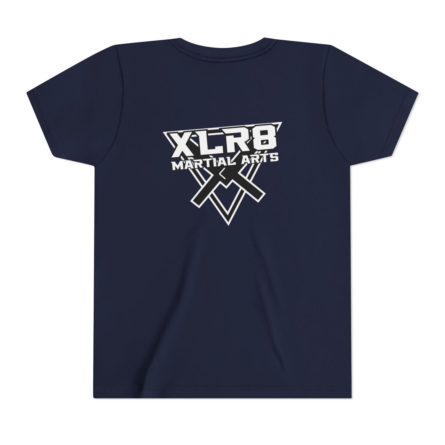 Youth Karate T-Shirt — "Warning: May Karate Chop Without Notice" Lochlan shirt