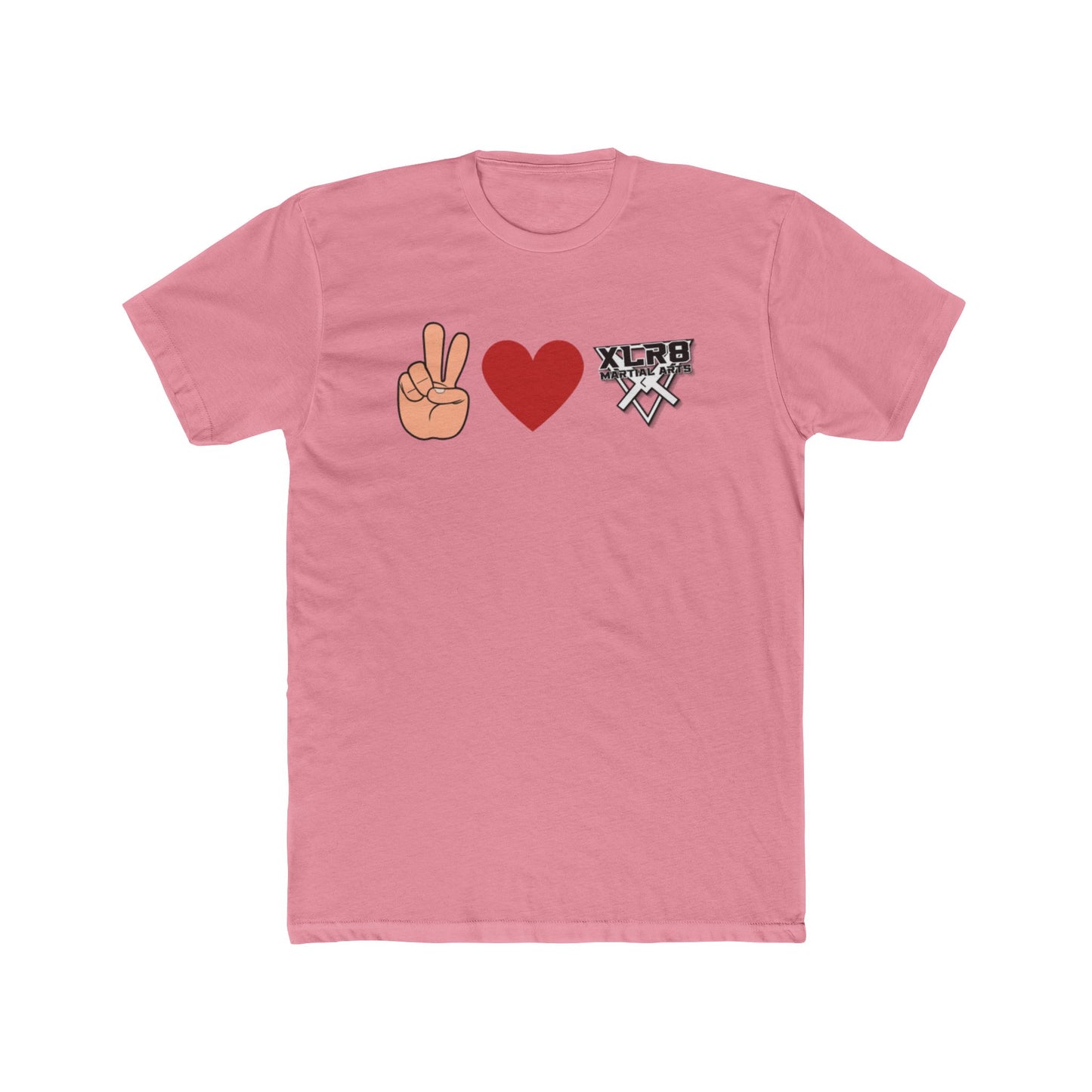 Peace & Love Martial Arts Unisex Cotton Crew Tee