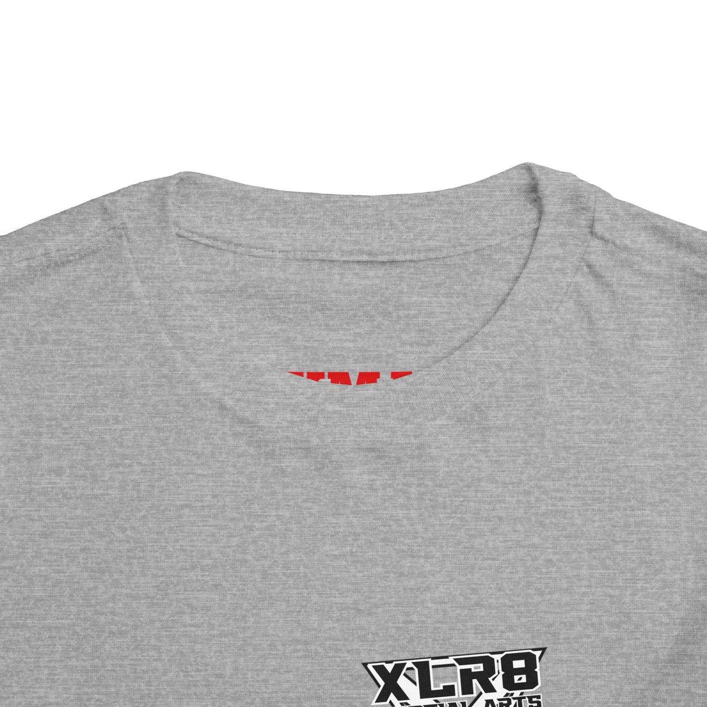 Toddler Tee — "Train Until the Belt Turns Black" Martial Arts Graphic