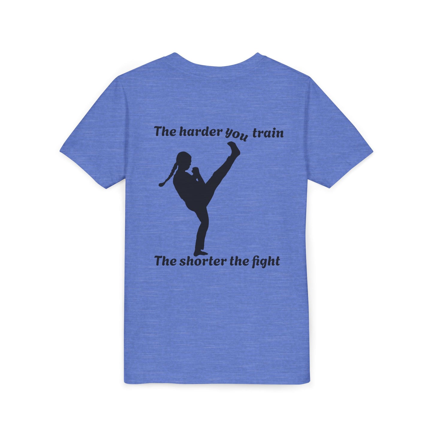 Harder you train girl ninja tshirt