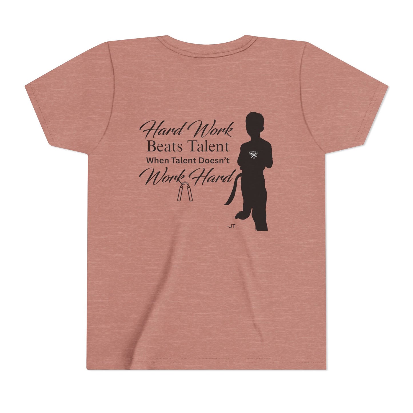 Youth Tee - "Hard Work Beats Talent" Jensen shirt