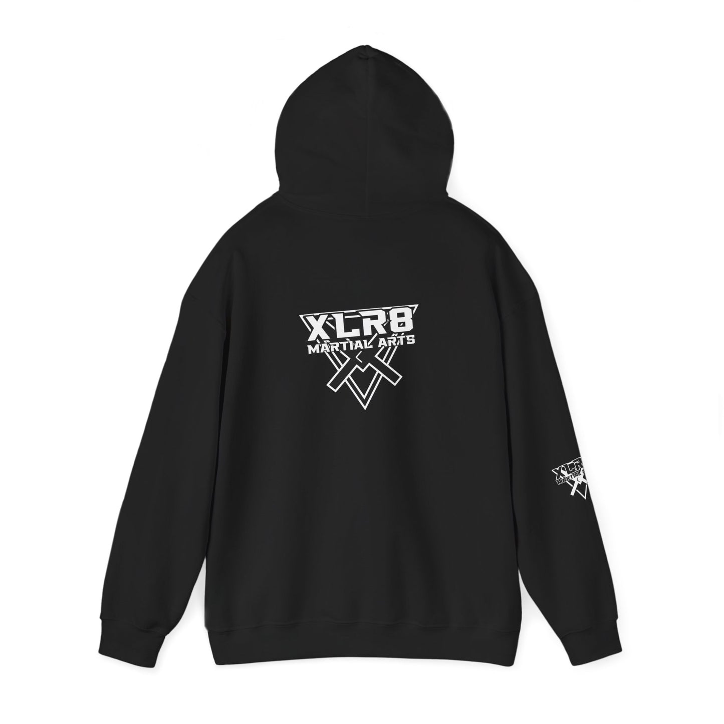 Motivational Hoodie — “Don’t Limit Your Challenges. Challenge Your Limits!” Martial Arts Logo
