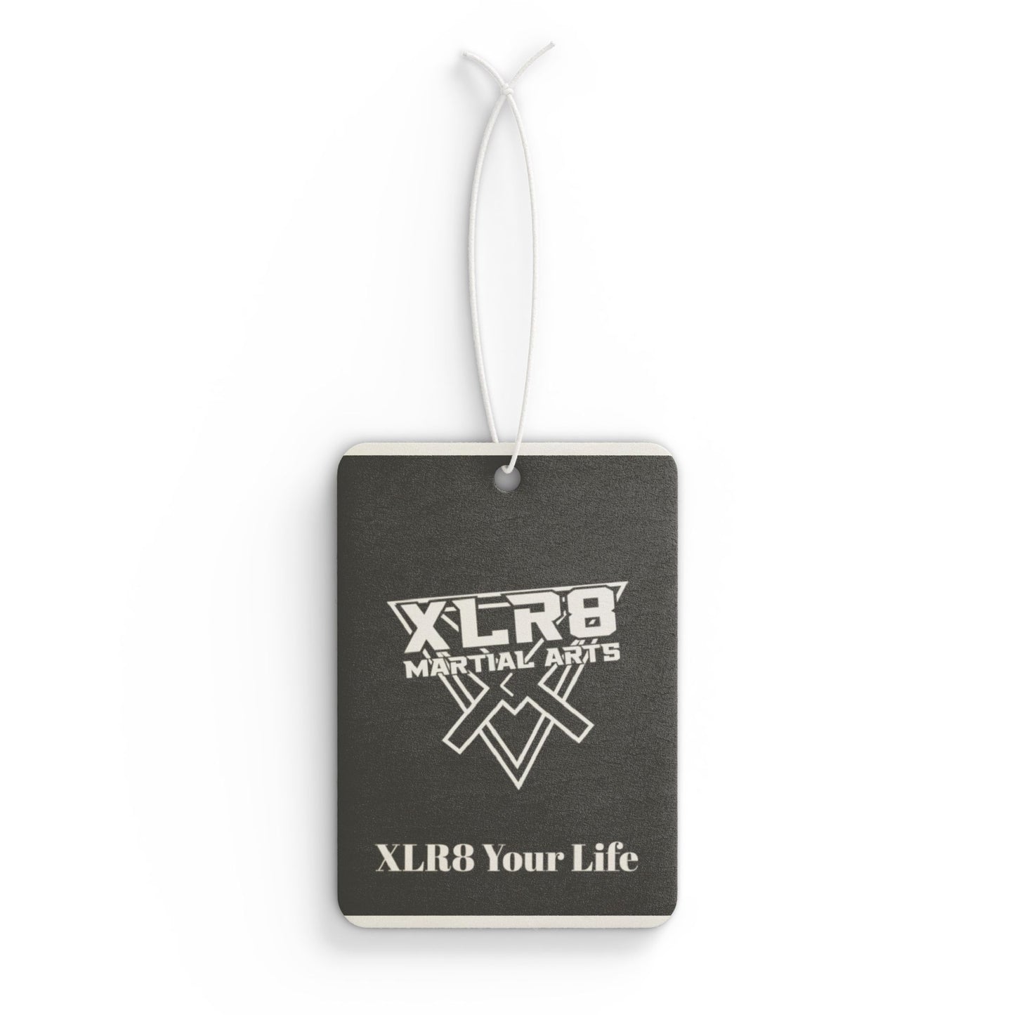 Car Air Freshener — XLR8 Martial Arts 'XLR8 Your Life' Scented Air Freshener