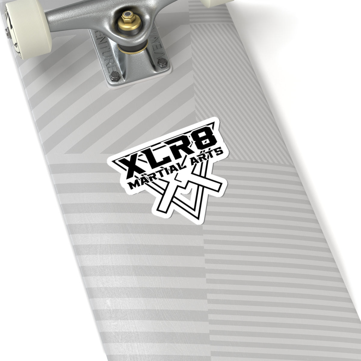 Martial Arts Sticker — “XLR8 Martial Arts” Kiss-Cut Logo Sticker