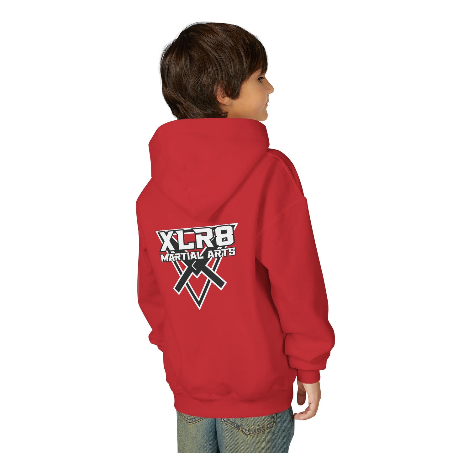 Youth Hoodie – "Don't limit your challenges. Challenge your limits." Martial Arts Motivational Sweatshirt