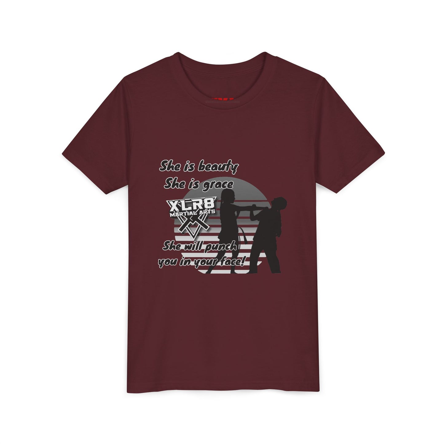 "She is beauty, She is grace" Karate Shirt-our Serenity shirt