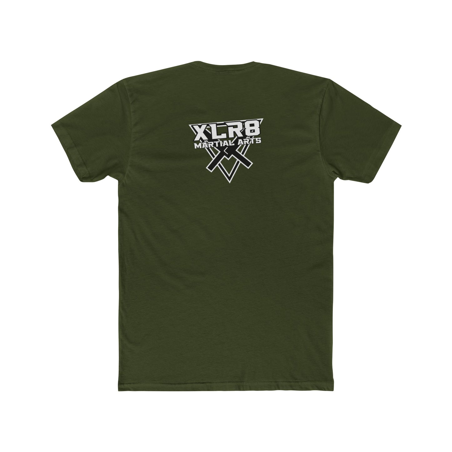 Motivational Lion Graphic Tee - Unisex Cotton Crew Shirt for Martial Arts Enthusiasts