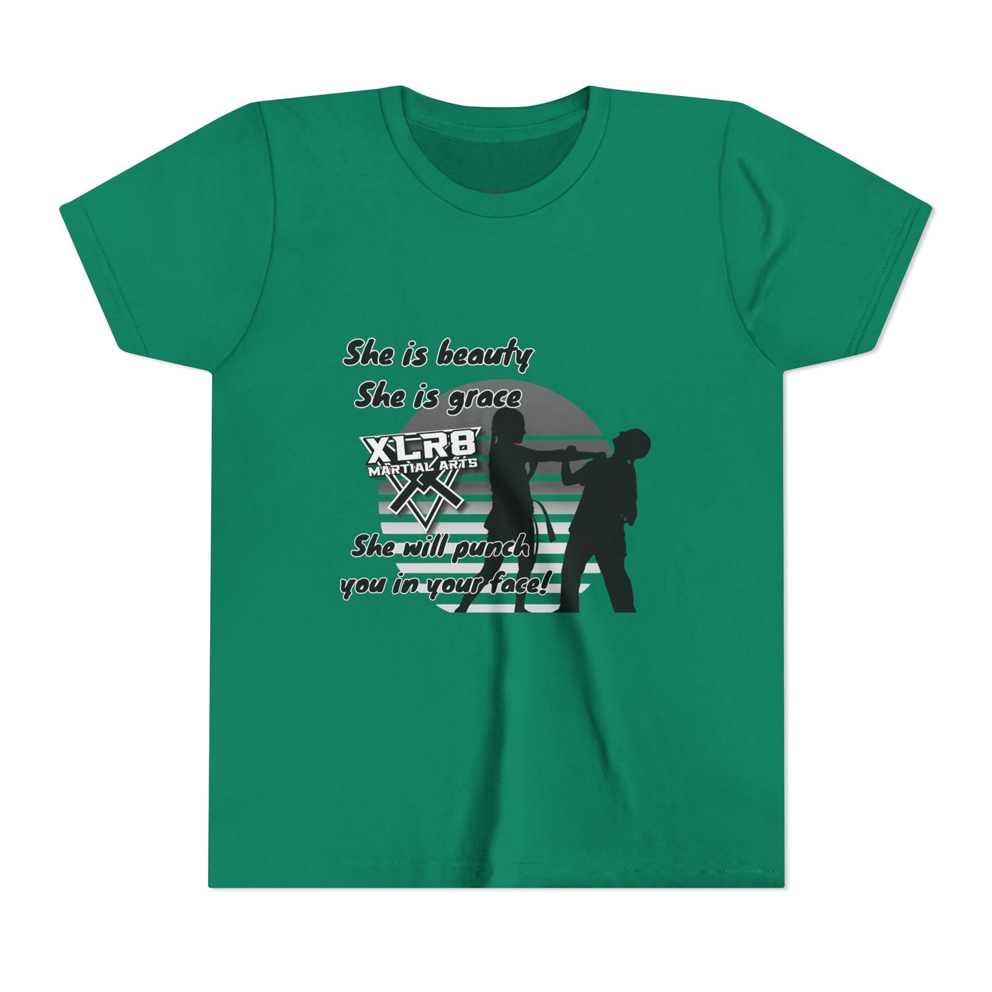 "She is beauty, She is grace" Karate Shirt-our Serenity shirt