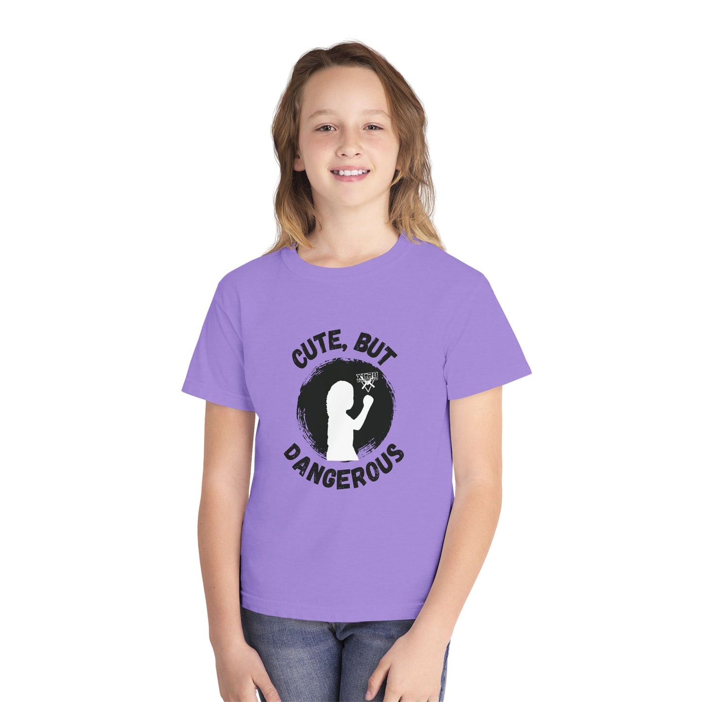 Youth Tee — "Cute But Dangerous"  Layla shirt