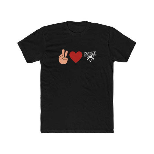 Peace & Love Martial Arts Unisex Cotton Crew Tee