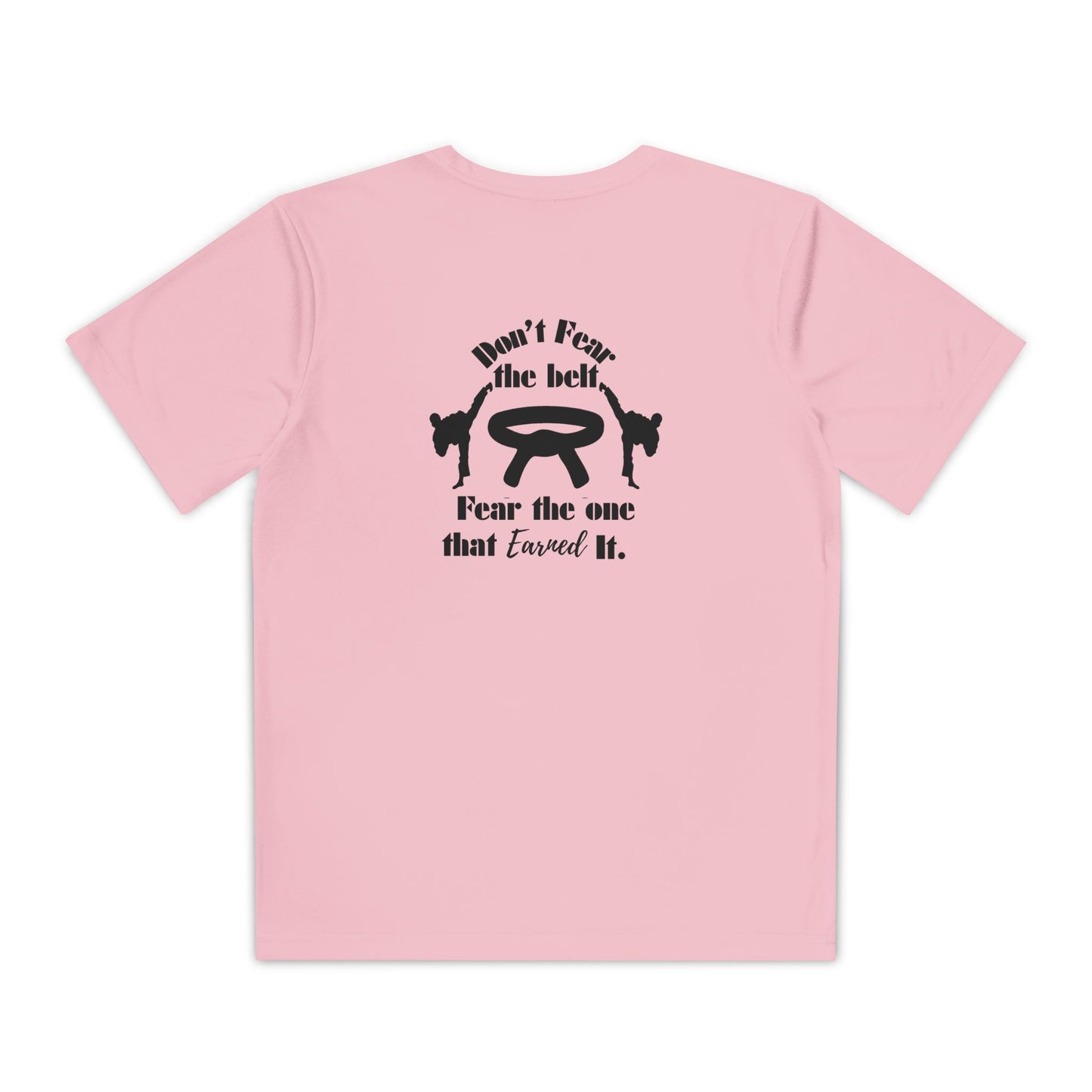 Youth Competitor Tee — "Don’t Fear the Belt" Kids Martial Arts T‑Shirt