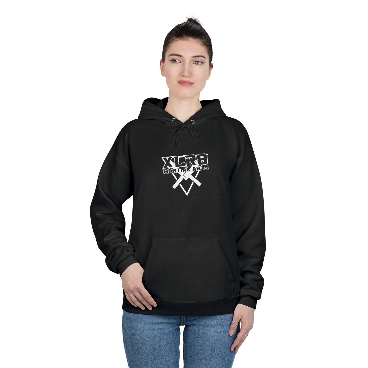 Large Logo But did you die hoodie
