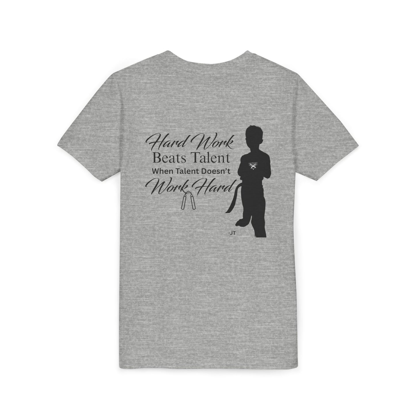 Youth Tee - "Hard Work Beats Talent" Jensen shirt